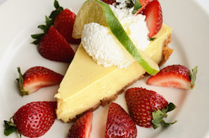 Key lime pie.