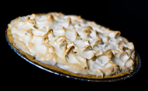 Lemon meringue pie.