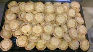 Mini pies.